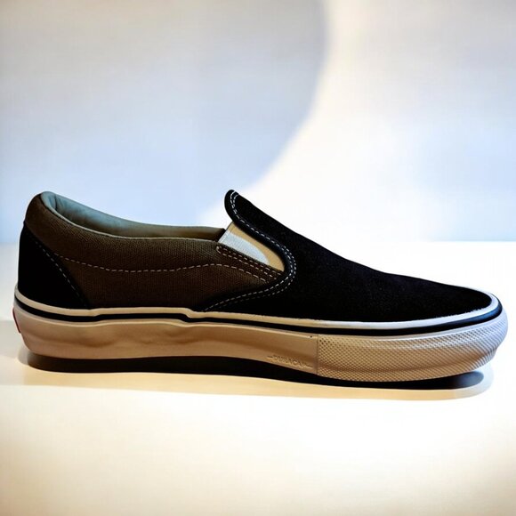 Men’s Vans Skate Slip on Port/Black Green Size 8.5 NWOT - Picture 7 of 11